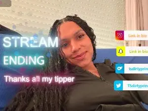 Cam4 Private Sex Chat of TSDirtyPrincess